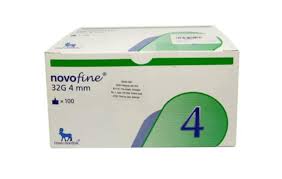 NOVOFINE NEEDLES 32G x 4mm 100s